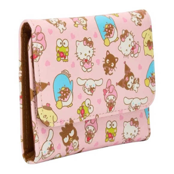 Loungefly Hello Kitty And Friends Sweet Treat Mini Flap Wallet - Picture 2 of 3